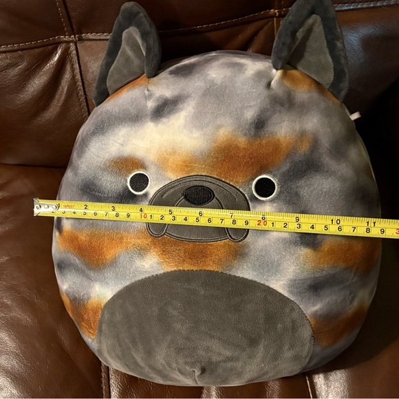 Ballis The French Bulldog Gray and Orange Squishmallow - Picture 7 of 9